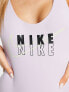 Фото #5 товара Nike Swimming Icon one piece logo swimsuit in lilac