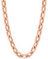 Фото #2 товара Цепь EFFY Men's Link 14k Rose Gold-Plated