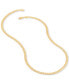 ფოტო #2 პროდუქტის Polished Solid Curb Link 22" Chain Necklace (5-1/2mm) in 10k Gold
