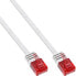 Фото #2 товара InLine Flat Ultraslim Patch Cable U/UTP Cat.6 Gigabit ready white 10m