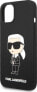 Karl Lagerfeld Etui Karl Lagerfeld KLHMP14SSNIKBCK Apple iPhone 14 hardcase czarny/black Silicone Ikonik Magsafe