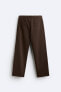 Jogger trousers with seam detail