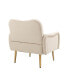 Фото #4 товара Velvet Chair, Accent Chair/ Living Room Leisure Chair With Metal Feet