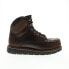 Фото #1 товара Wolverine Hellcat Wedge Ultraspring CarbonMax 6" Mens Brown Wide Work Boots