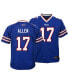 Josh Allen Buffalo Bills Game Jersey, Big Boys (8-20)