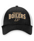 Men's Black, White Purdue Boilermakers Breakout Trucker Snapback Hat