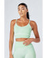 ფოტო #1 პროდუქტის Women's Recycled Colour Block Body Fit Seamless Sports Bra
