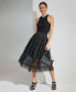 Фото #1 товара Women's Tiered Tulle Midi Skirt
