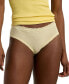 Фото #1 товара Women's Cotton & Lace Jersey Hipster Brief Underwear 4L0077