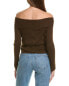 Фото #2 товара Serenette Button Front Wool-Blend Sweater Women's Brown Os