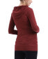 ფოტო #3 პროდუქტის Maternity Essential Ruched Hooded Active Jacket