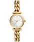 ფოტო #1 პროდუქტის Women's Carlie Three-Hand Gold-Tone Stainless Steel Watch 28mm