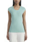 Фото #1 товара Lafayette 148 New York Ribbed Wide Crewneck Silk-Blend Pullover Women's