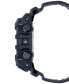 ფოტო #2 პროდუქტის Men's Analog-Digital Black Resin Strap Watch 53x58mm GA-700-1B