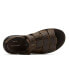 ფოტო #3 პროდუქტის Men's Darwyn Leather Strap Sandal