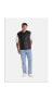 Men's Genuine Leather Vest, Black