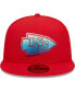 ფოტო #3 პროდუქტის Men's Red Kansas City Chiefs Gradient 59FIFTY Fitted Hat