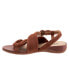 Фото #4 товара Softwalk Tieli S2109-236 Womens Brown Leather Strap Sandals Shoes