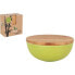 Фото #2 товара PERCUTTI Bamboo Fiber Bowl With Bamboo Lid 14 cm