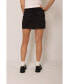 ფოტო #2 პროდუქტის Women's Ruched Mini Skirt