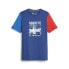 Фото #1 товара Puma Bmw Mms Car Graphic Crew Neck Short Sleeve T-Shirt Mens Blue Casual Tops 62