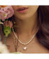 Hope Cultured Pearl Necklace with Heart Shaped Charm Pendant