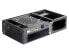 SilverStone SST-ML06B - PC - Black - Mini-ITX - Aluminium - Steel - 80 mm - 120 mm