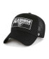 Big Boys Black Las Vegas Raiders Levee MVP Trucker Adjustable Hat