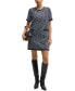 ფოტო #2 პროდუქტის Women's Relaxed-Fit Tweed Dress