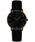 ფოტო #2 პროდუქტის Unisex Swiss DS Caimano Brown Leather Strap Watch 39mm