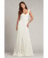 ფოტო #3 პროდუქტის Women's Callaway Draped Open Back Gown