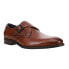 Stacy Adams Karcher Monk Strap Plain Toe Dress Mens Brown 25590-221