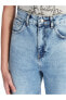 Фото #4 товара LCW Jeans Mom Fit Yırtık Detaylı Kadın Jean Pantolon