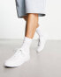 Фото #1 товара Truffle Collection lace up plimsolls in white