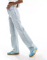 Фото #5 товара Cotton On loose straight leg jean in bearl blue denim