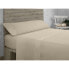 Fitted sheet Alexandra House Living QUTUN Taupe 180 x 200 cm