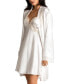 ფოტო #3 პროდუქტის Sonya Embellished Bridal Satin Chemise Nightgown