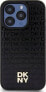 Фото #3 товара DKNY DKNY DKHMP15LPSHRPSK iPhone 15 Pro 6.1" czarny/black hardcase Leather Pattern Monogram Metal Logo MagSafe