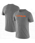 ფოტო #1 პროდუქტის Men's Heathered Charcoal Clemson Tigers Big and Tall Legend Facility Performance T-shirt