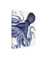 Фото #2 товара Fab Funky Landscape Blue Octopus Canvas Art - 27" x 33.5"