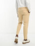 Фото #3 товара New Look double pleat front smart trousers in stone