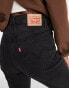 Фото #8 товара Levi's high waisted distressed mom jean in black