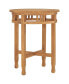 Bistro Table 23.6"x29.7" Solid Teak Wood