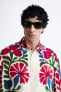 Фото #5 товара Рубашка из ткани с цветочным принтом — limited edition ZARA