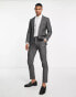 Фото #6 товара Jack & Jones Premium super slim fit tweed suit jacket in dark grey