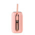 Powerbank 10000mAh Colorful Series 22.5W z kablami USB-C i Iphone Lightning różowy