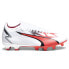 Фото #1 товара Puma Ultra Match Firm GroundArtificial Ground Soccer Cleats Mens White Sneakers