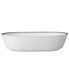 Фото #1 товара Whiteridge Platinum Oval Vegetable Bowl, 32 Oz.