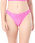 Фото #1 товара Women's Classic Animal-Print Bikini Bottom