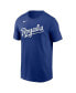 ფოტო #3 პროდუქტის Men's Josh Taylor Royal Kansas City Royals Name and Number T-shirt